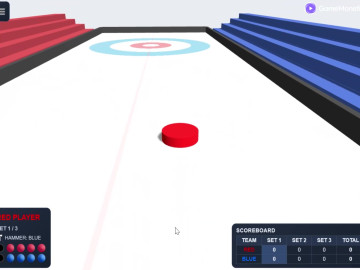 3D Mini Curling