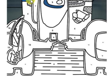 Among Us Coloring Book 1