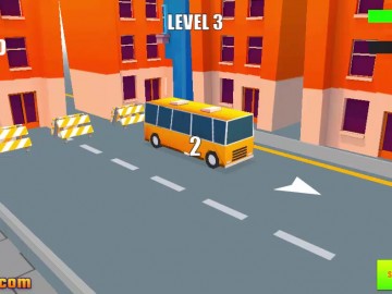 Bus Parking City 3D