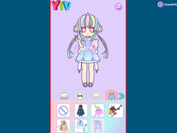 DIY Anime Doll Dress Up