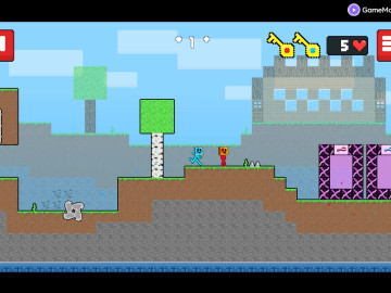 Fire and Water Stickman