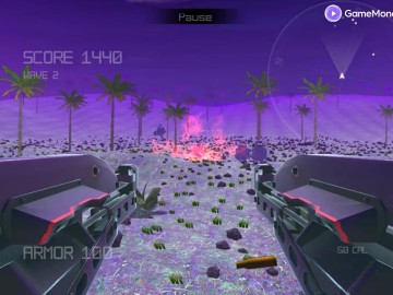 Grimace Dead Island Shooting