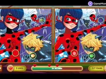 Ladybug Find the Differences