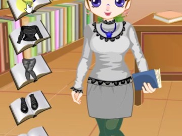 Library Girl Dressup