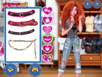 Merida Embroidered Jeans