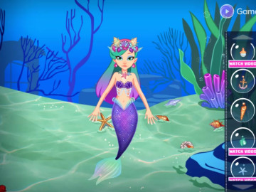 Mermaid Princess 2d