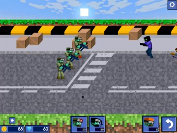 MineWar Soldiers vs Zombies