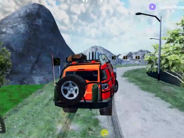 Off road Jeep vehicle 3d