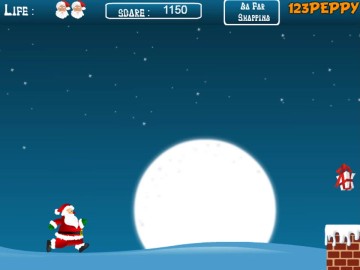 Santa Claus Jumping