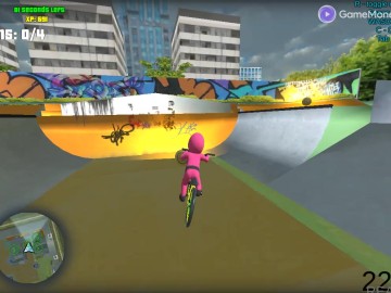 Squid Gamer BMX Freestyle