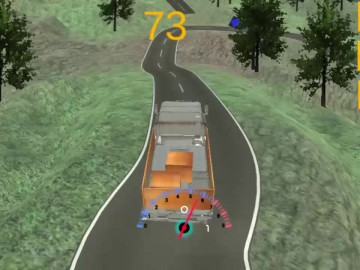 The Driver of a Mining Truck