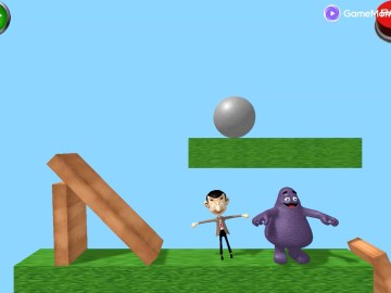 When Mr Bean meet Grimace